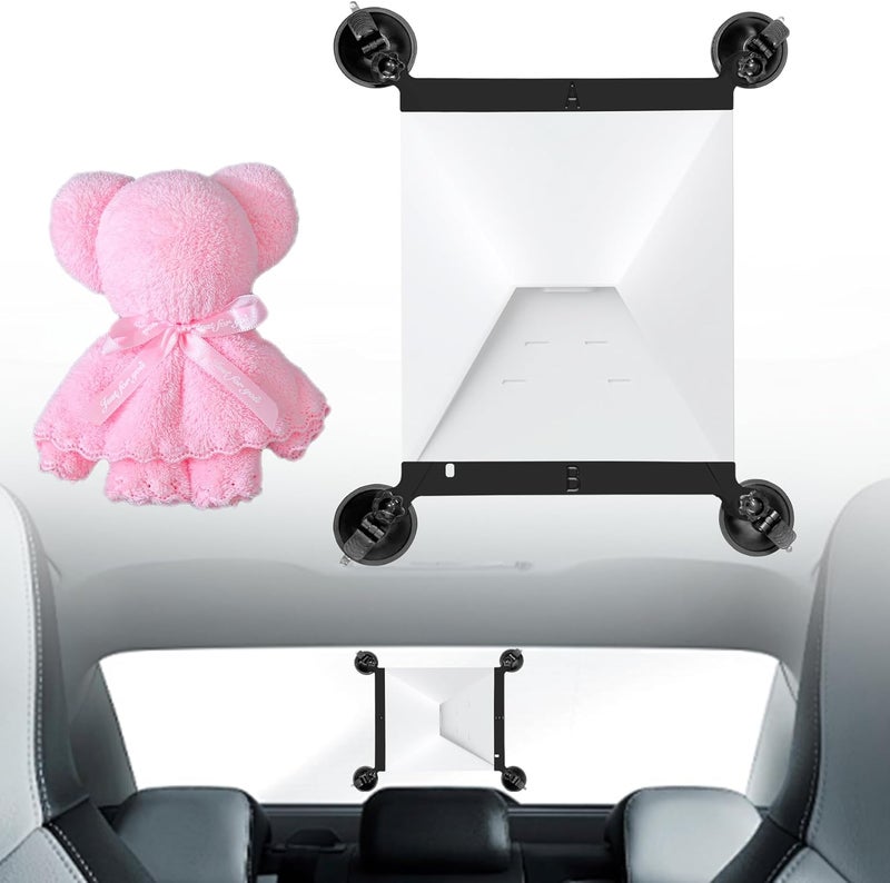 Aottykro Starlink Mini Sunroof Suction Cup Mount,Starlink Mini Mount for Car,Starlink Mini Car Mount and Car Mounting Kit,Starlink Mini Mount Ensures Satellite Signal Stability While Driving (Black) - Image 1